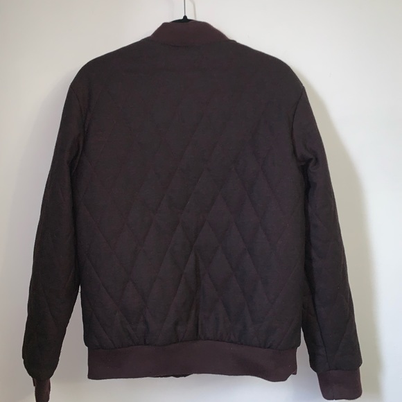 H&M Jackets & Coats Hm Quilted Bomber Jacket Poshmark